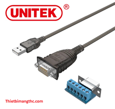 Dây, Cáp USB 2.0 sang RS422/RS485 Unitek Y1082 cao cấp