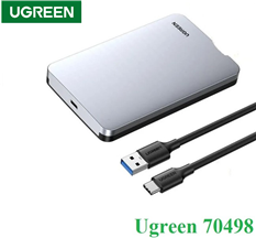 Hộp đựng ổ cứng cắm ngoài 2.5 inch Ugreen 70498 chính hãng (Type-A to Type-C) 6TB cao cấp