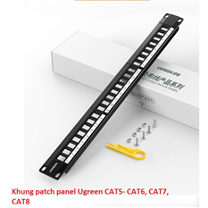 Khung rỗng Patch Panel Ugreen 80445 cao cấp