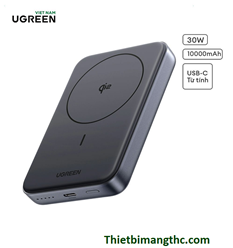 Pin sạc dự phòng UGREEN PB761 45763 Qi2 Magsafe 10000mAh cao cấp