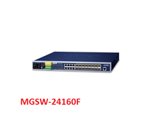 Planet MGSW-24160F, Switch 16 cổng 100/1000Base-X SFP + 8-Port 10/100/1000Base-T L2/L4 Managed Metro Ethernet Switch