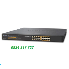 Switch chia mạng PLANET 16-port GSW-1600HP 10/100/1000Mbps PoE