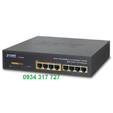 Switch chia mạng PLANET 8-port FSD-804PS 10/100Mbps with 4-port PoE