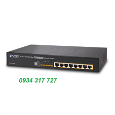 Switch chia mạng PLANET 8-port FSD-808HP 10/100Mbps PoE