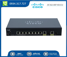 Switch Cisco SF352-08P-K9-EU Managed Switch 8P 10/100+ 62W + 2 SFP