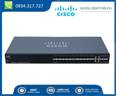 Switch cisco SG350-28SFP-K9-EU Managed Switch 24P SFP + 2 SFP combo