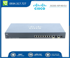 Switch cisco SG355-10P-K9-EU Managed Switch 8P 10/100/1000 PoE+ 2 mini-GBIC