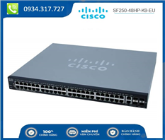 Switch Cisco Smart Switch 48 10/100 PoE SF250-48HP-K9-EU