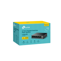 Switch Gigabit 5 Cổng với 4 Cổng PoE+ TP-Link LS105GP cao cấp