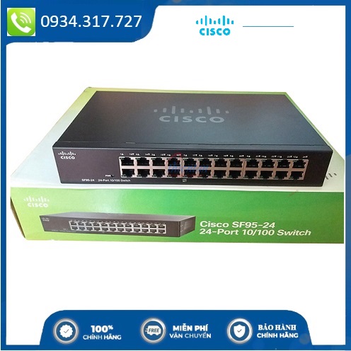 Switch nối mang Cisco SF95-24 tốc độ 10/100