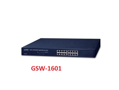 Switch PLANET 16-Port 10/100/1000Mbps Gigabit GSW-1601 cao cấp