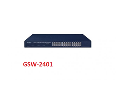 Switch PLANET 24-Port 10/100/1000Mbps Gigabit GSW-2401 cao cấp