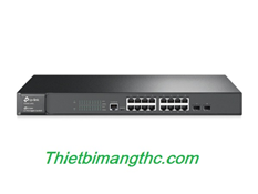 T2600G-18TS(TL-SG3216) JetStream 16-Port Gigabit L2 Managed Switch with 2 SFP Slots