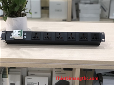 Thanh nguồn PDU NEWLINK 6 cổng đa năng, công suất 20A (NL-PDU6P-32A) cao cấp