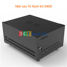 Tủ mạng 6UD800 treo tường (3C-R06B08TW) Rộng 600 sâu 800 cao 370 cao cấp