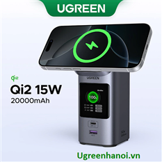 UGREEN 20000mAh 145W power bank QI2 15W MPP magnet 'netic sạc không dây cho iPhone 16 15 14.. PB771 35527 cao cấp