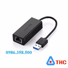 USB to Lan 3.0 Ugreen tốc độ 10/100/1000 Mbps Chính hãng